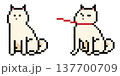 柴犬のドット絵 137700709