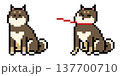 柴犬のドット絵 137700710
