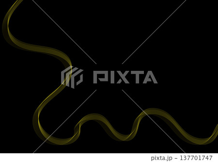 Luxury golden flow with a mesh structure on a contrasting black background for elegant illustrations. Eps 10 Luxury golden flow with a mesh structure on a contrasting black background for elegant illustrations. Eps 10 137701747