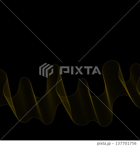 Elegant bottom background of golden curved lines in futuristic style for web design and presentations. Eps 10 Elegant bottom background of golden curved lines in futuristic style for web design and presentations. Eps 10 137701756