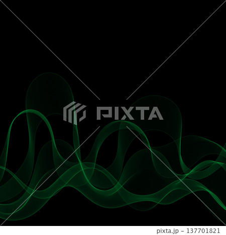 Dynamic neon light flow for modern graphic web design. Eps 10 137701821