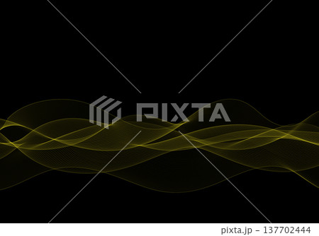 Elegant graphics with golden wavy elements for exclusive projects. Eps 10 Elegant graphics with golden wavy elements for exclusive projects. Eps 10 137702444
