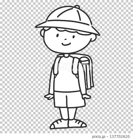 小学生の男の子 137702620