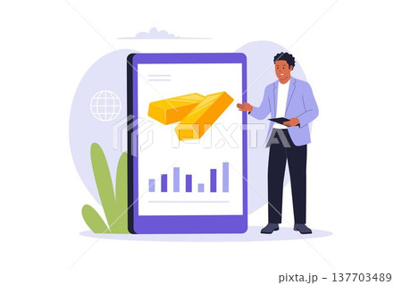 Digital Gold Investment and Online Precious Metal Trading 137703489