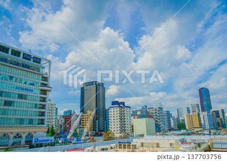 高輪ゲートウェイの街並み 137703756