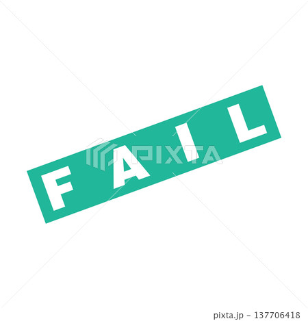 Fail Letter Rubber Stamp Template Design Fail Letter Rubber Stamp Template Design 137706418