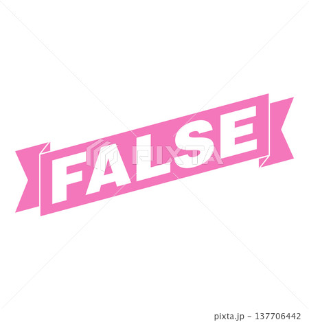 False Letter Rubber Stamp Template Design 137706442