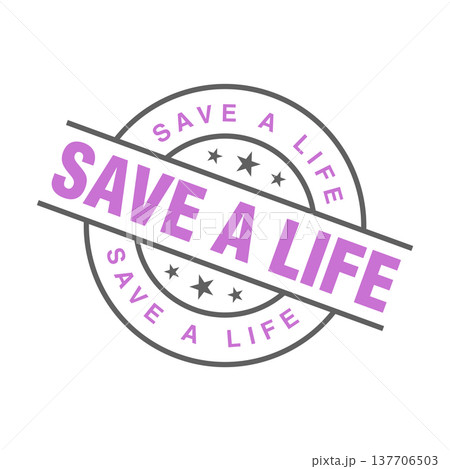 Save A Life Letter Rubber Stamp Template Save A Life Letter Rubber Stamp Template 137706503