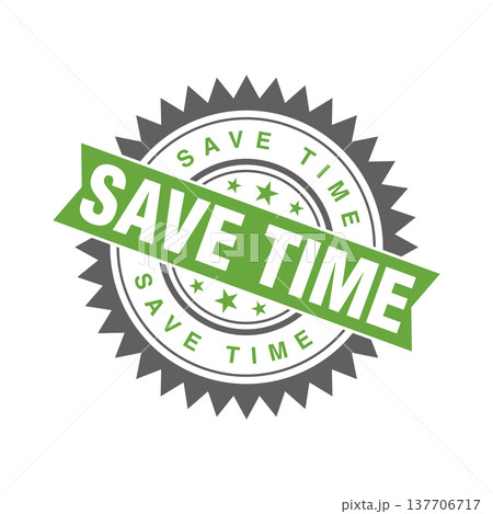 Save Time Letter Rubber Stamp Template Save Time Letter Rubber Stamp Template 137706717