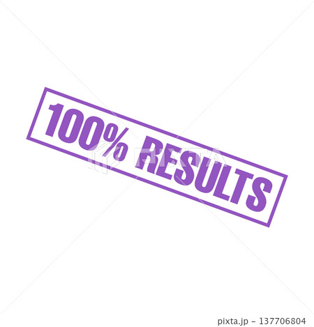 100% Results Letter Rubber Stamp Template 100% Results Letter Rubber Stamp Template 137706804