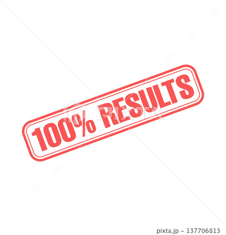 100% Results Letter Rubber Stamp Template 100% Results Letter Rubber Stamp Template 137706813