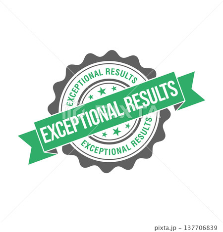 Exceptional Results Letter Rubber Stamp Template Exceptional Results Letter Rubber Stamp Template 137706839