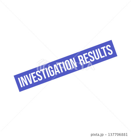 Investigation Results Letter Rubber Stamp Template Investigation Results Letter Rubber Stamp Template 137706881