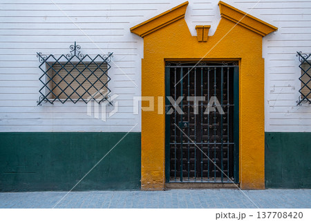 Andalusian Wooden Door Andalusian Wooden Door 137708420
