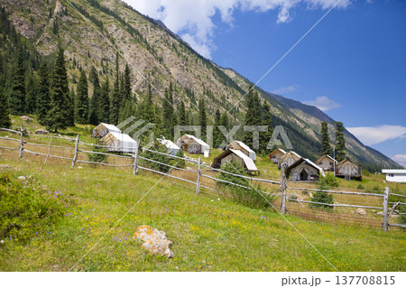 Sunny Mountain Guest House in Barskoon Among Spruce Trees 137708815