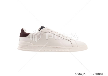Clean white low-top sneaker Clean white low-top sneaker 137708818