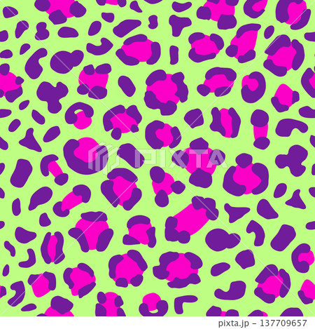Leopard green seamless print Leopard green seamless print 137709657