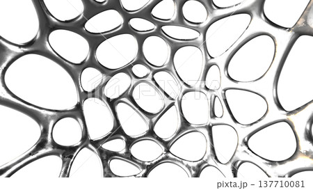 Abstract Voronoi Geometric Structure Illustration with Alpha Channel Abstract Voronoi Geometric Structure Illustration with Alpha Channel 137710081
