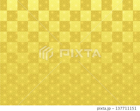 麻の葉(和柄) 麻の葉(和柄) 137711151