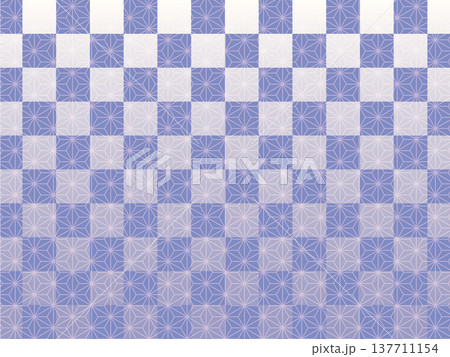 麻の葉(和柄) 麻の葉(和柄) 137711154