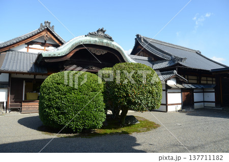 宝鏡寺　玄関と本堂　京都市上京区百々町 137711182
