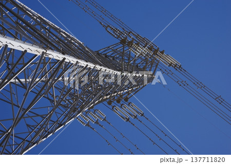 送電鉄塔《三重県 四日市市》 137711820