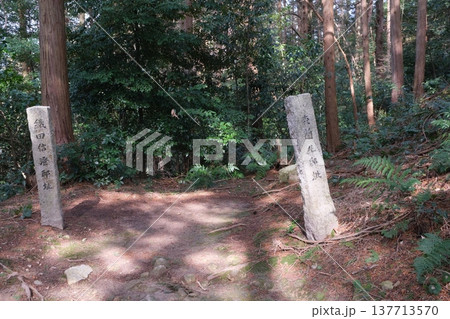 安土城跡の伝森蘭丸邸址 137713570