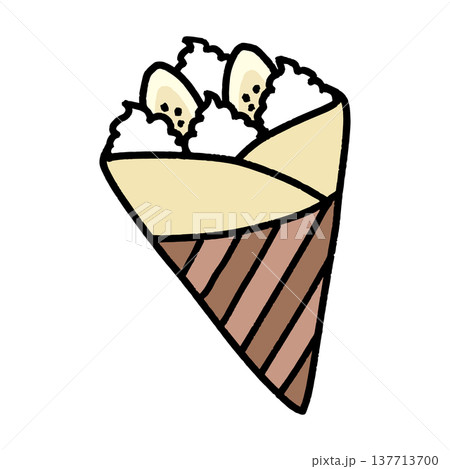 バナナクレープ 137713700