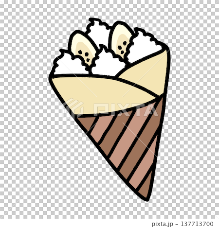 バナナクレープ 137713700