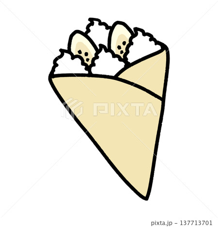 バナナクレープ 137713701