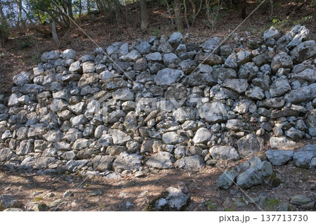 小谷城の大石垣 小谷城の大石垣 137713730
