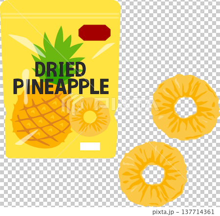 袋裝菠蘿乾 袋裝菠蘿乾 137714361