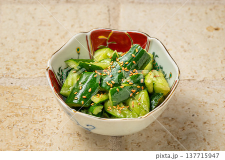 塩だれキューリ さっぱり食べる居酒屋定番おつまみ 137715947