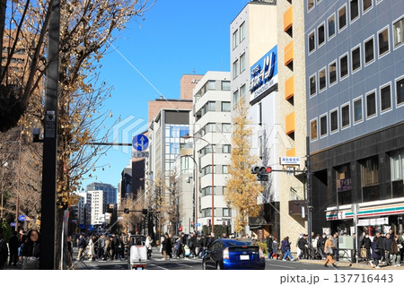 東京都市風景 神田明神前 東京都市風景 神田明神前 137716443