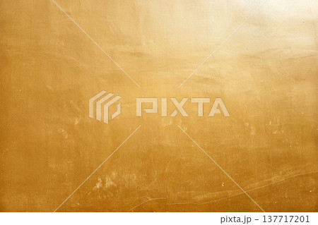 Grunge Golden Painting on Concreate Wall for Background. Grunge Golden Painting on Concreate Wall for Background. 137717201