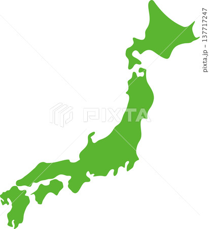 都道府県ごとに分割できる日本列島・日本地図 都道府県ごとに分割できる日本列島・日本地図 137717247