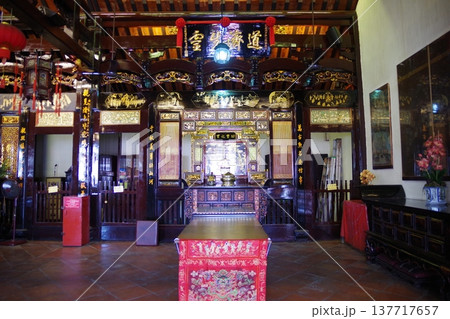 マレーシア 世界遺産マラッカ チェン・フーン・テン寺院 マレーシア 世界遺産マラッカ チェン・フーン・テン寺院 137717657