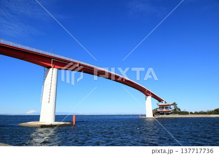 中の島大橋（木更津市） 137717736