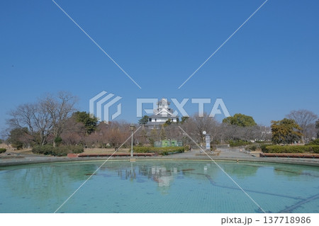 豊公園と長浜城 137718986