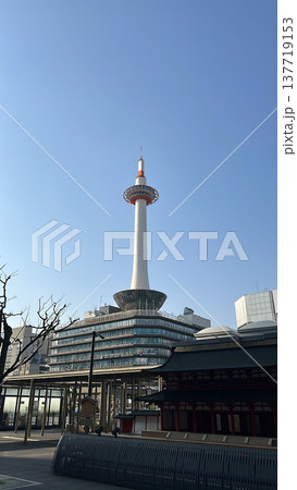 青空にそびえ立つタワー 青空にそびえ立つタワー 137719153
