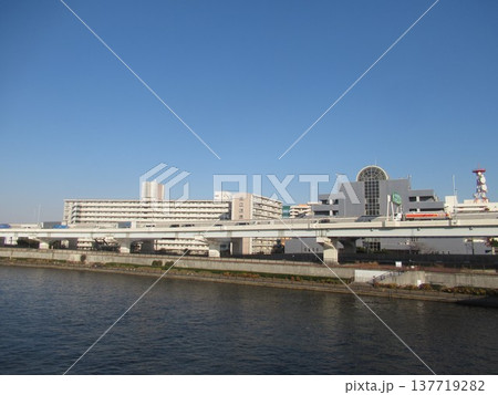 台東区側から隅田川越しに墨田区を望む 台東区側から隅田川越しに墨田区を望む 137719282