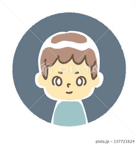青年男性のアイコン3 137721624