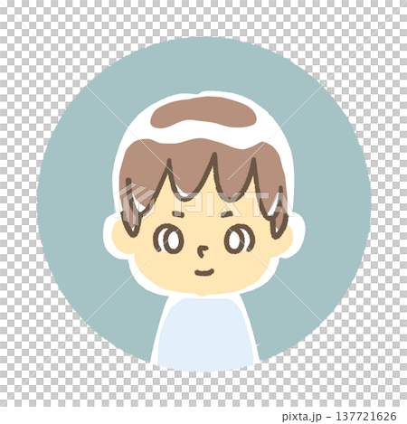 青年男性のアイコン1 137721626