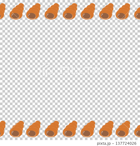 Chocolate cornet frame 137724026