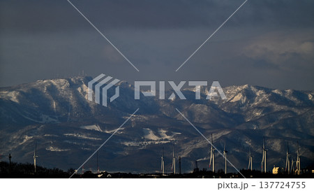 石狩湾から望む手稲山 石狩湾から望む手稲山 137724755