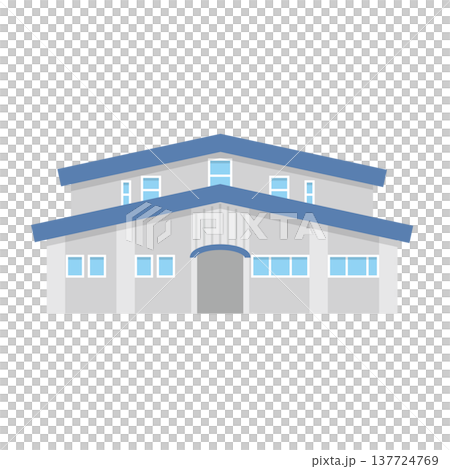 体育館の建物イラスト 137724769