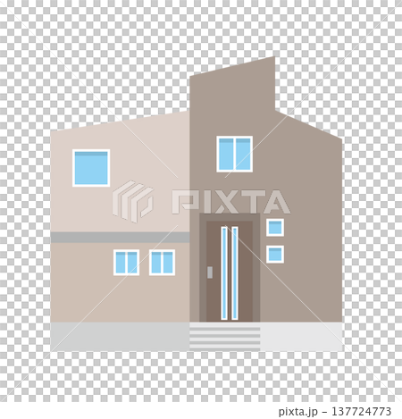 獨立式住宅的插圖 獨立式住宅的插圖 137724773