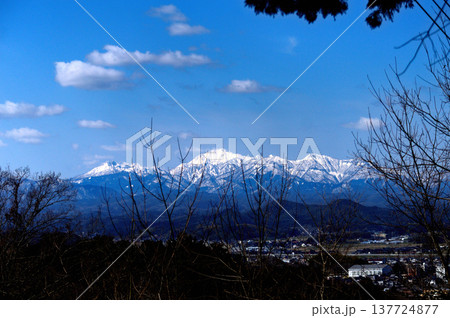 倉吉市打吹山からの大山 倉吉市打吹山からの大山 137724877