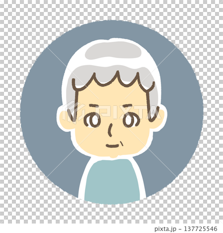 Icon: Elderly man 4 Icon: Elderly man 4 137725546