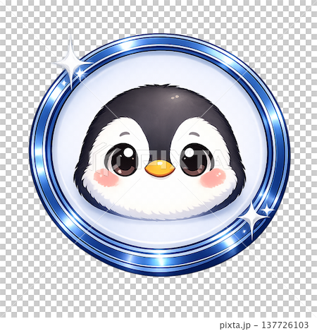 社群媒體圖示插圖[動物] 137726103